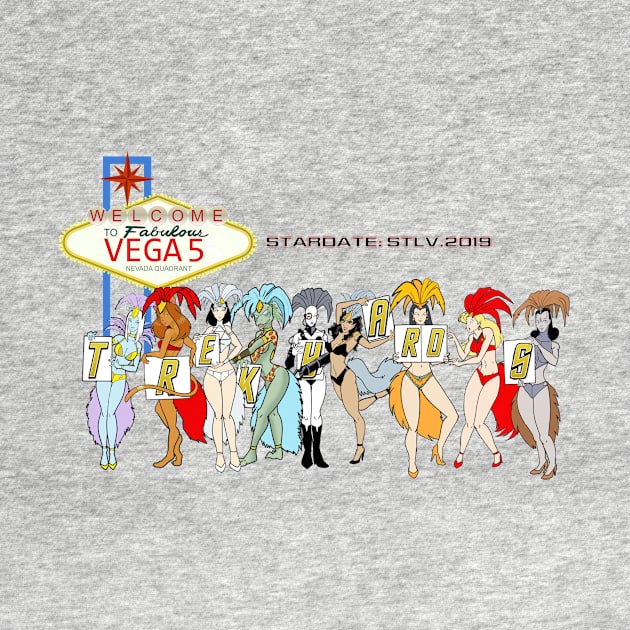 Trekyards 2019 Vegas Showgirls Line-Up by Trekyards